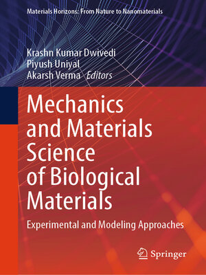 cover image of Mechanics and Materials Science of Biological Materials